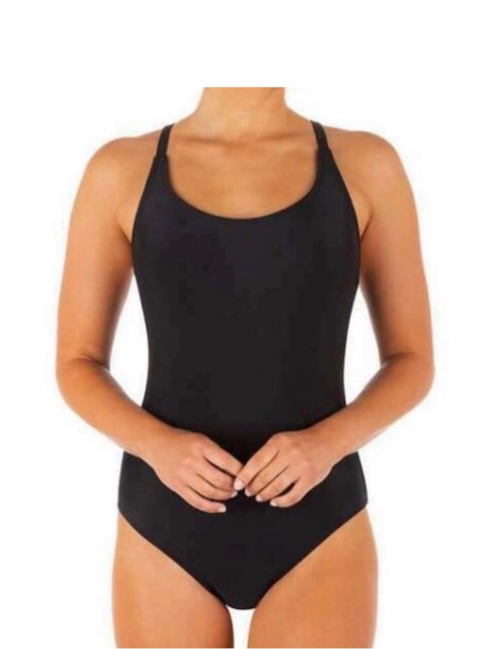 Hurley Black One Piece Swimsuit Size L NWOT | Minimalist Chic Athletic